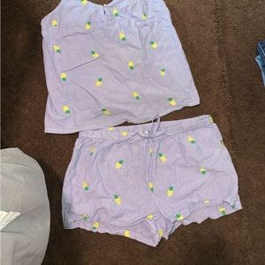 Tabitha Webb pjs . Tank with shorts
